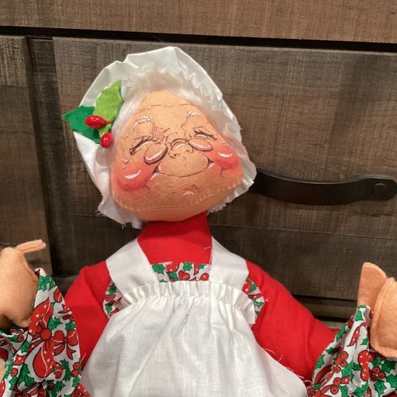 VINTAGE 1967-68 ANNALEE CHRISTMAS MOBILITEE MRS. CLAUS - Picture 2 of 6